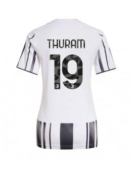 Juventus Khephren Thuram #19 Replika Hemmakläder Dam 2025-26 Kortärmad
